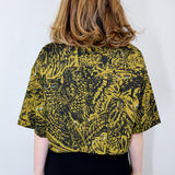 Ochre 'Night Watch' Twill Boxy Button-Up