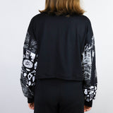 'Dark' Patchwork Boxy Long Sleeves (Sizes 1 & 2)