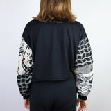 'Dark' Patchwork Boxy Long Sleeves (Sizes 1 & 2)