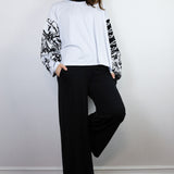 'Light' Patchwork Boxy Long Sleeve (Sizes 2 & 3)