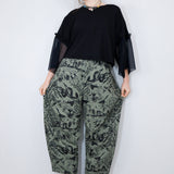 Moss 'Moonlit Marsh' Unisex Barrel Jeans