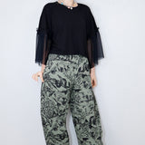 Moss 'Moonlit Marsh' Unisex Barrel Jeans