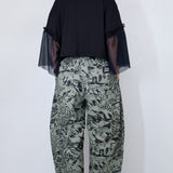 Moss 'Moonlit Marsh' Unisex Barrel Jeans