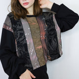 'Opera' Patchwork Bodice Boxy Long Sleeve (Sizes 1, 2, & 3)