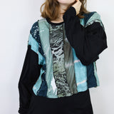 'Well Wishes' Patchwork Bodice Boxy Long Sleeve (Sizes 1, 2, & 3)