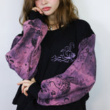 Amethyst 'Two Headed Swan' Boxy Long Sleeve (Sizes 1, 2, & 3)
