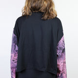 Amethyst 'Two Headed Swan' Boxy Long Sleeve (Sizes 1, 2, & 3)