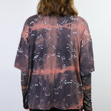 'Torn' Hand Dyed Loose Tee (Sizes 1 & 2)