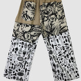 'Howl' Patchwork Pants (Size 2)