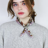 'Nightcrawlers' Silk Scarf Petite