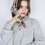 'Nightcrawlers' Silk Scarf