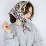 'Nightcrawlers' Silk Scarf