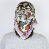 'Nightcrawlers' Silk Scarf