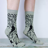 'Cattails' Socks