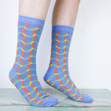 'Wavy Plaid' Socks