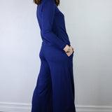 Sapphire High Waisted Wide Leg Pants