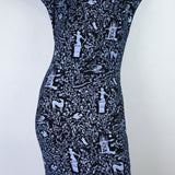 Frost on Black 'Beyond the Gates' Bandit Dress