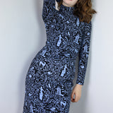 Frost on Black 'Beyond the Gates' Bandit Dress