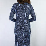 Frost on Black 'Beyond the Gates' Bandit Dress