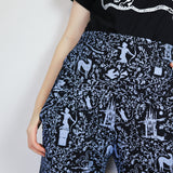 Frost on Black 'Beyond the Gates' Wide Leg Pants