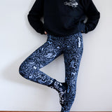 Frost on Black 'Beyond the Gates' Leggings