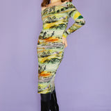 'Dusty Hills' Regina Dress