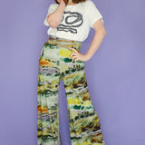 'Dusty Hills' Wide Leg Pants