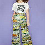 'Dusty Hills' Wide Leg Pants