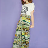 'Dusty Hills' Wide Leg Pants