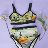 'Dusty Hills' Bralette & Underwear Set