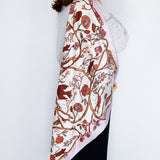 'Nightcrawlers' Silk Scarf Large