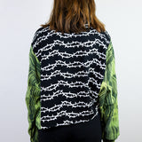 'Snake' & 'Thorn' Boxy Long Sleeve (Size 2)