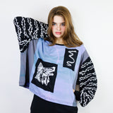 'Wolf' & 'Snake' Boxy Long Sleeve (Size 2)