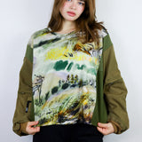 'Dusty Hills' Boxy Long Sleeve (Size 2)