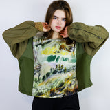 'Dusty Hills' Boxy Long Sleeve (Size 2)