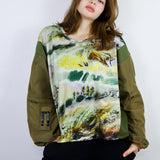 'Dusty Hills' Boxy Long Sleeve (Size 2)