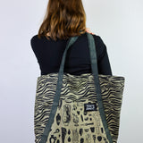 'Tiger' & 'Curio' Reworked Tote