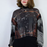Geode 'Dry Brush' Unisex Boxy Long Sleeve
