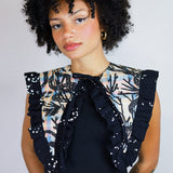 Serpent Stars Pointed Sailor Collar