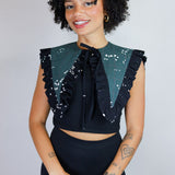 Serpent Stars Pointed Sailor Collar