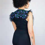 Floral Canyon Pointed Sailor Collar