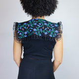 Floral Canyon Pointed Sailor Collar