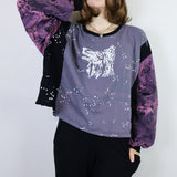 White 'Starlight' and 'Rabid Dog' Boxy Long Sleeve (Size 2)