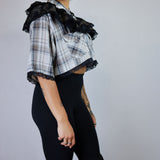 Brown Ruffle 'Jane Blouse'