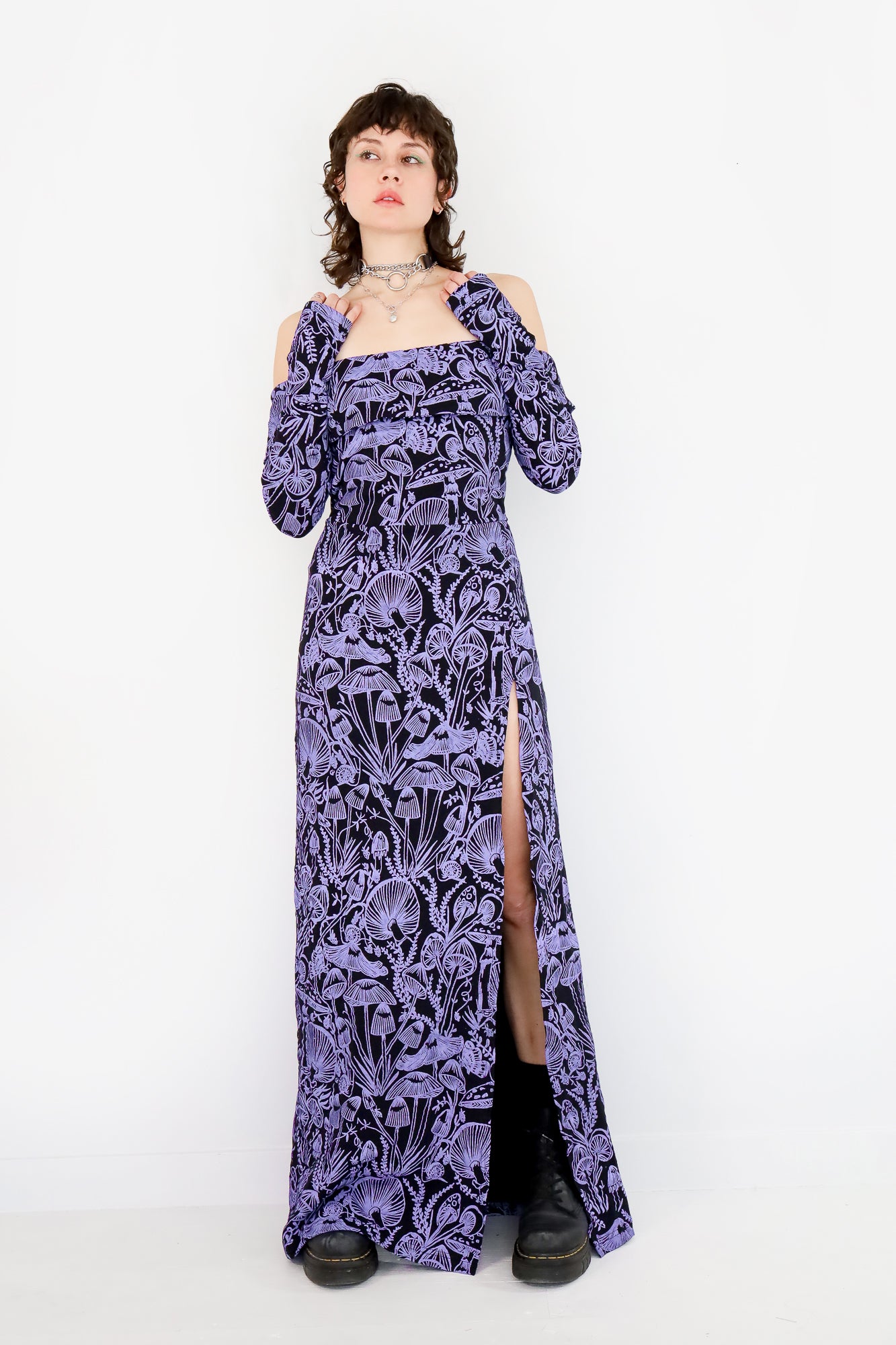 Violet Shroomed Regina Dress