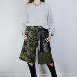 'Animal Den' Patchwork Skater Shorts (Size 1)