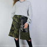 'Animal Den' Patchwork Skater Shorts (Size 1)