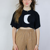 Pinstripe Cotton Buddy Shorts