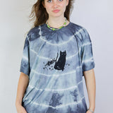 'Cat in Storm' Unisex Tee (Size 2 & 3)