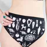 Black Curio Bikini Bottom